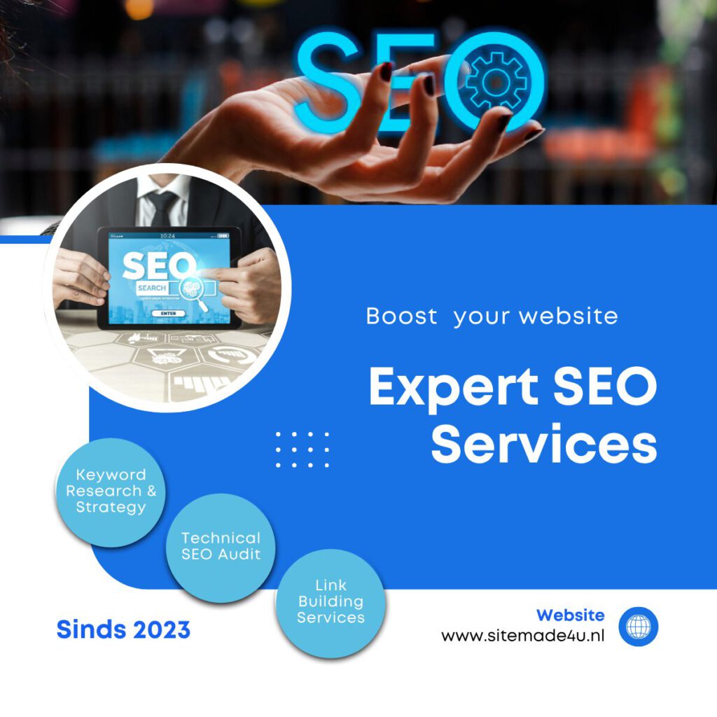 Expert SEO-diensten voor kleine ondernemers sinds 2023