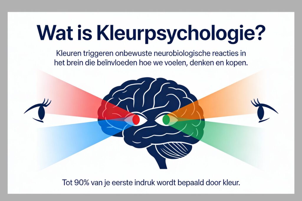 Kleurpsychologie en WCAG compliance visualisatie van kleurverwerking in het brein lokaal toegepast
