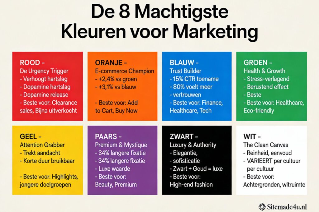Kleurpsychologie en WCAG compliance overzicht van marketingkleuren voor toegankelijk webdesign in jouw regio