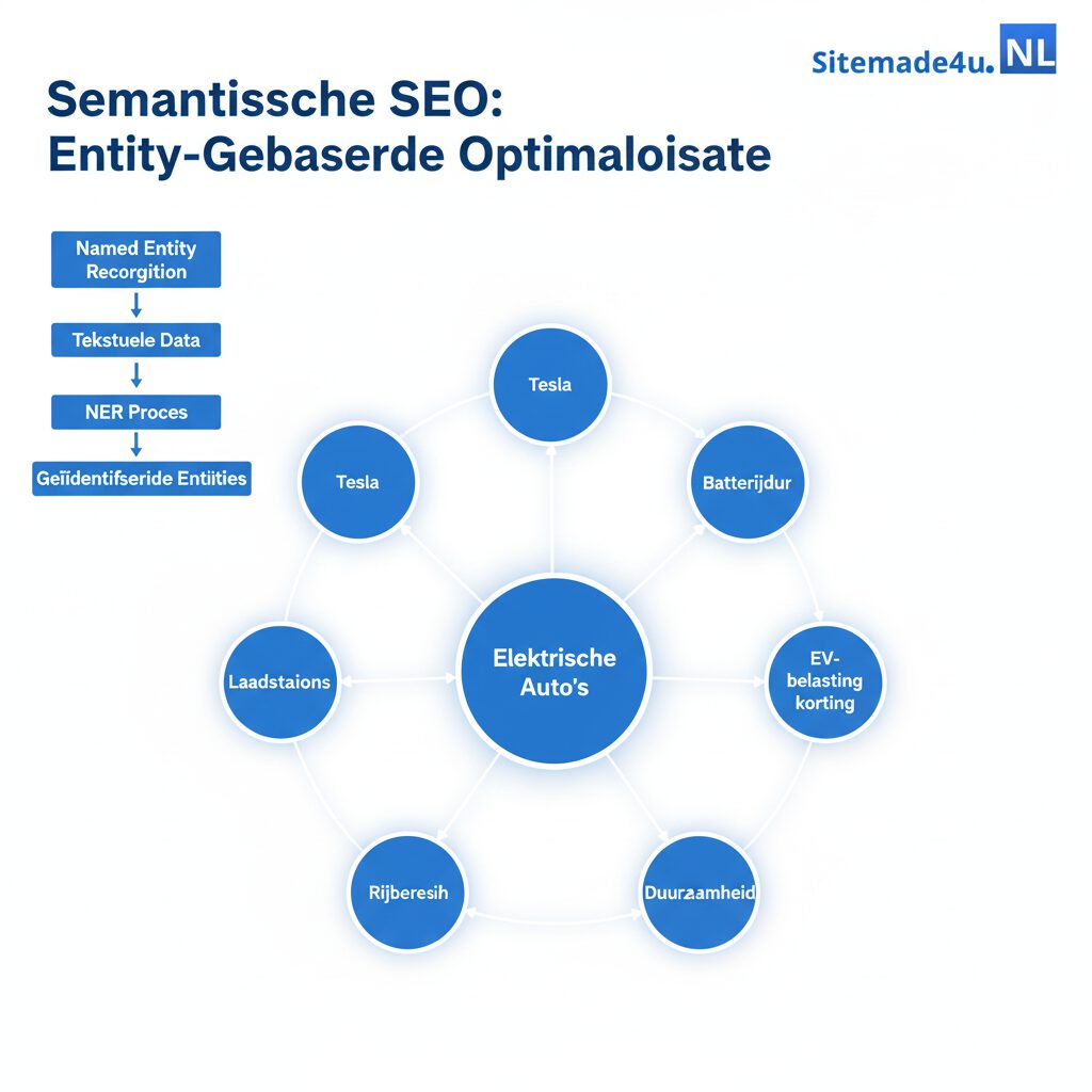 Semantische SEO en entity-based optimalisatie uitgelegd door Sitemade4u.nl Nederland