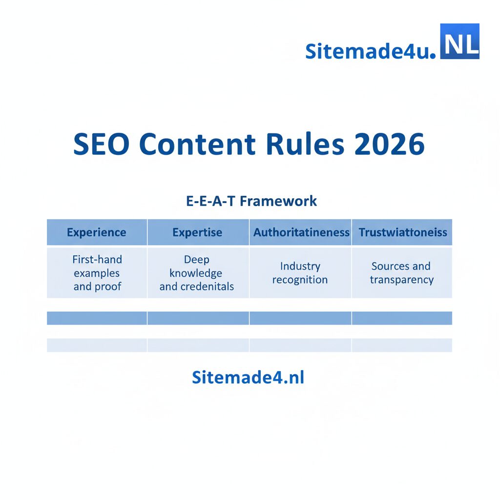Website content schrijven voor AI overviews met SEO 2026 regels en Google AI Overviews, lokaal toepasbaar