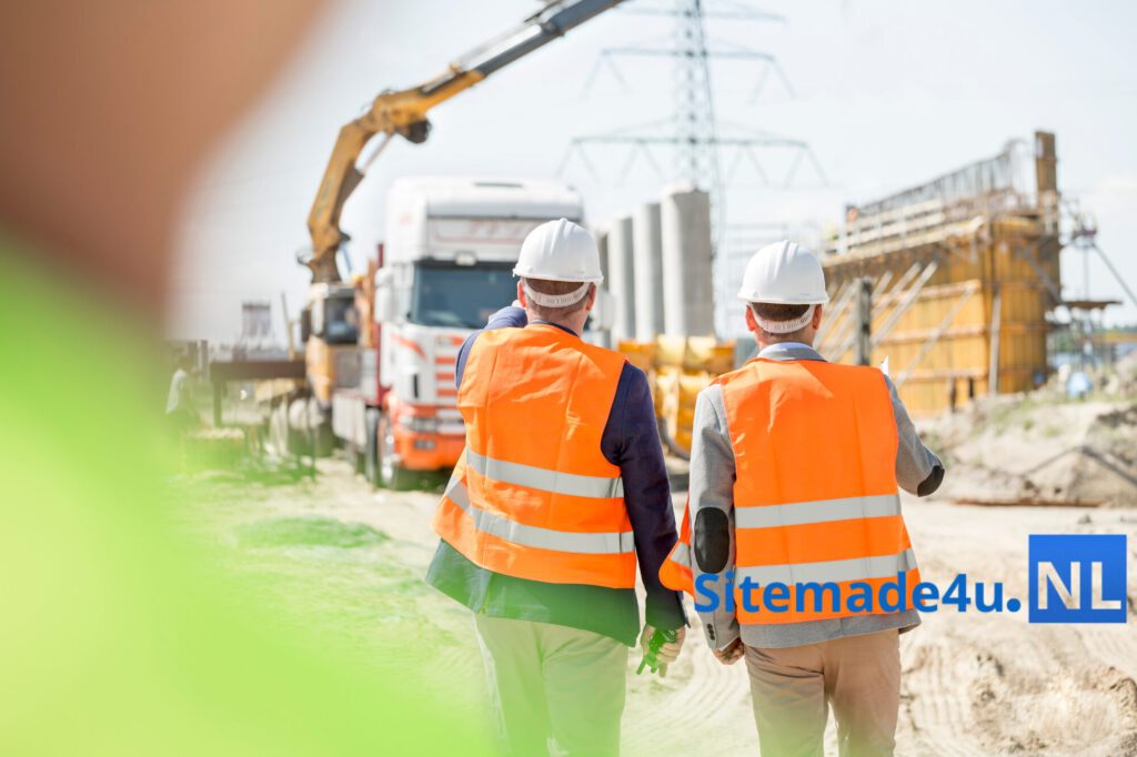 Website laten maken voor een bouwbedrijf met projectinspectie op bouwplaats in Amsterdam en regio