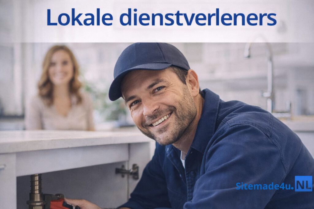 Website laten maken per branche voor lokale dienstverlener bij klant in Nederland