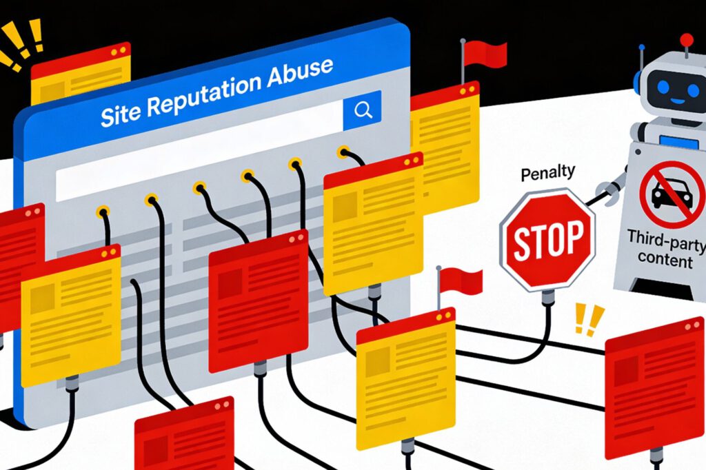 Piggyback SEO risico’s rond site reputation abuse en third-party content volgens Google beleid
