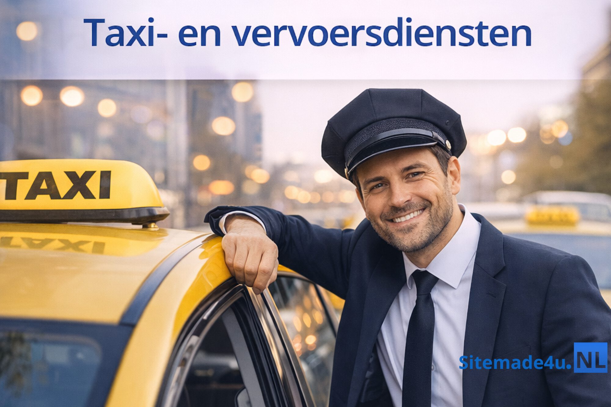 Website laten maken per branche voor taxibedrijf en vervoersdienst in Nederland